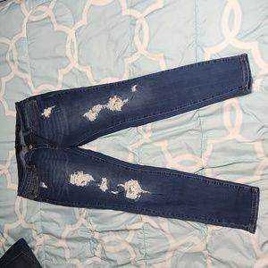 Judy Blue Skinny Jeans With Crochet Detail